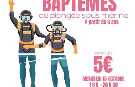 Plongez pour la bonne cause